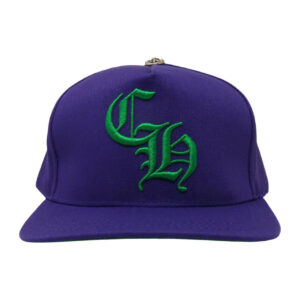 Chrome Hearts CH Baseball Cap – Purple Green