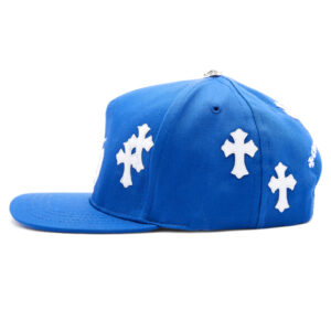 Chrome Hearts Cross Patch Baseball Hats – Blue