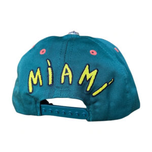 Chrome Hearts Miami Art Basel Exclusive Baseball Hats – Green-Orange-Gold