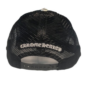 Chrome Hearts Printed Cross Trucker Hat – Black